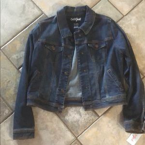 Cat & Jack NWT denim jacket sz 14/16.